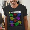 Nerdy Forms Nanotubes Chemistry Teacher Geek Men's V-Neck T-Shirt, funny gift