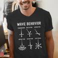 Nerdy Vintage Wave Behavior Physics Science Teacher Geek Men Women Girls Kids Men's V-Neck T-Shirt, Science Teacher Shirts, funny gift Nerdy Vintage Wave Behavior Physics Science Teacher Geek Men Women Girls Kids Men's V-Neck T-Shirt, Science Teacher Shirts, funny gift