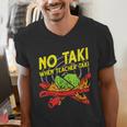 No Taki When Teacher Taki Education Classroom Teacher For Men Women Girls Kids Men's V-Neck T-Shirt, funny gift No Taki When Teacher Taki Education Classroom Teacher For Men Women Girls Kids Men's V-Neck T-Shirt, funny gift