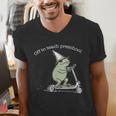 Off To Teach Preschool Pre-K Teacher Back To School Frog Men's V-Neck T-Shirt, funny gift Off To Teach Preschool Pre-K Teacher Back To School Frog Men's V-Neck T-Shirt, funny gift