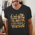 One Thankful 4th Grade Teacher Turkey Leopard Thanksgiving Men's V-Neck T-Shirt, First Grade Teacher Shirts, 4th Grade Teacher Shirts, funny gift One Thankful 4th Grade Teacher Turkey Leopard Thanksgiving Men's V-Neck T-Shirt, First Grade Teacher Shirts, 4th Grade Teacher Shirts, funny gift