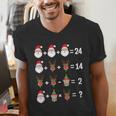 Order Of Operations Math Teacher Christmas Men's V-Neck T-Shirt, funny gift