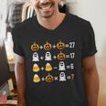 Order Of Operations Quiz Pumpkin Halloween Math Teacher Men's V-Neck T-Shirt, funny gift Order Of Operations Quiz Pumpkin Halloween Math Teacher Men's V-Neck T-Shirt, funny gift