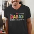 Paras Make It Possible Teacher Paraprofessional Paraeducator Men's V-Neck T-Shirt, funny gift Paras Make It Possible Teacher Paraprofessional Paraeducator Men's V-Neck T-Shirt, funny gift
