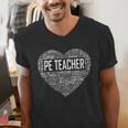PE Physical Education Teacher PEAppreciation Coach Men's V-Neck T-Shirt, Pe Teacher Shirts, funny gift PE Physical Education Teacher PEAppreciation Coach Men's V-Neck T-Shirt, Pe Teacher Shirts, funny gift