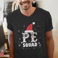 PE Squad Christmas PE Teacher Matching Xmas Men's V-Neck T-Shirt, Pe Teacher Shirts, funny gift PE Squad Christmas PE Teacher Matching Xmas Men's V-Neck T-Shirt, Pe Teacher Shirts, funny gift