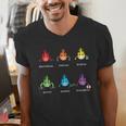 Periodic Elements Chemistry Lovers Science Teacher Men's V-Neck T-Shirt, Science Teacher Shirts, funny gift