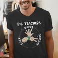 Physical Education PE Teacher Rock Paper Scissor Men's V-Neck T-Shirt, Pe Teacher Shirts, funny gift Physical Education PE Teacher Rock Paper Scissor Men's V-Neck T-Shirt, Pe Teacher Shirts, funny gift