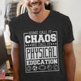 Physical Education s For Pe Teachers And Students Men's V-Neck T-Shirt, Pe Teacher Shirts, funny gift