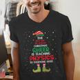 Physics Teacher Christmas Elf Christmas Cheer Men's V-Neck T-Shirt, funny gift Physics Teacher Christmas Elf Christmas Cheer Men's V-Neck T-Shirt, funny gift