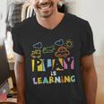 Play Is Learning Design T Designs For Teachers Preschool Men's V-Neck T-Shirt, funny gift Play Is Learning Design T Designs For Teachers Preschool Men's V-Neck T-Shirt, funny gift