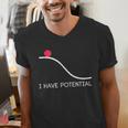 I Have Potential Energy Physics Science Teachers Men's V-Neck T-Shirt, Science Teacher Shirts, funny gift