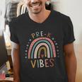 Pre K Vibes Back To School Student Teacher Men's V-Neck T-Shirt, funny gift Pre K Vibes Back To School Student Teacher Men's V-Neck T-Shirt, funny gift