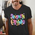 Preppy Seventh Grade Back To School 7th Grade Teachers Girls Men's V-Neck T-Shirt, funny gift Preppy Seventh Grade Back To School 7th Grade Teachers Girls Men's V-Neck T-Shirt, funny gift