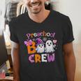 Preschool Boo Crew Preschool Halloween Costume Teacher Kid Men's V-Neck T-Shirt, funny gift