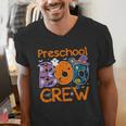 Preschool Boo Crew Preschool Halloween Teacher Kids Men's V-Neck T-Shirt, funny gift Preschool Boo Crew Preschool Halloween Teacher Kids Men's V-Neck T-Shirt, funny gift