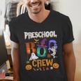 Preschool Boo Crew Teacher Student Halloween Costume Men Women Kids Men's V-Neck T-Shirt, funny gift
