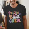 Preschool Boo Crew Preschool Teacher Student Halloween Men's V-Neck T-Shirt, funny gift Preschool Boo Crew Preschool Teacher Student Halloween Men's V-Neck T-Shirt, funny gift