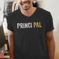 Principal School Teacher Friend Men Women Men's V-Neck T-Shirt, funny gift Principal School Teacher Friend Men Women Men's V-Neck T-Shirt, funny gift