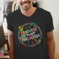 Progress Over Perfection Caterpillar Back To School Teacher Men's V-Neck T-Shirt, funny gift Progress Over Perfection Caterpillar Back To School Teacher Men's V-Neck T-Shirt, funny gift