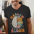 Psychologist Maslow Before Bloom Sped Teacher Classroom Men's V-Neck T-Shirt, funny gift