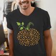 Pumpkin Music Notes Fall Teacher Autumn Halloween Men's V-Neck T-Shirt, funny gift Pumpkin Music Notes Fall Teacher Autumn Halloween Men's V-Neck T-Shirt, funny gift