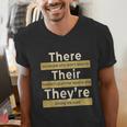 There Their They'Re T Shirt English Grammar Teacher For Men Women Men's V-Neck T-Shirt, English Teacher Shirts, funny gift There Their They'Re T Shirt English Grammar Teacher For Men Women Men's V-Neck T-Shirt, English Teacher Shirts, funny gift