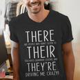 There Are People Who Didn't Listen To Their Teachers Grammar Men's V-Neck T-Shirt, funny gift There Are People Who Didn't Listen To Their Teachers Grammar Men's V-Neck T-Shirt, funny gift