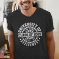 Retired 2025 For Teacher Retirement University Of I'm Done Men's V-Neck T-Shirt, funny gift Retired 2025 For Teacher Retirement University Of I'm Done Men's V-Neck T-Shirt, funny gift