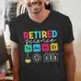 Retired Science Teacher Periodic Table Teacher Life Men's V-Neck T-Shirt, Science Teacher Shirts, funny gift Retired Science Teacher Periodic Table Teacher Life Men's V-Neck T-Shirt, Science Teacher Shirts, funny gift
