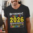 Retirement Primary Elementary Teacher 2026 Retiring Progress Men's V-Neck T-Shirt, funny gift Retirement Primary Elementary Teacher 2026 Retiring Progress Men's V-Neck T-Shirt, funny gift