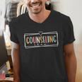 Retro Counseling Crew Counselor Teacher Appreciation Men's V-Neck T-Shirt, funny gift Retro Counseling Crew Counselor Teacher Appreciation Men's V-Neck T-Shirt, funny gift