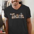 Retro Teacher Western Country Cowboy Cowgirl Back To School Men's V-Neck T-Shirt, funny gift Retro Teacher Western Country Cowboy Cowgirl Back To School Men's V-Neck T-Shirt, funny gift