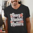 Retro Vintage Every Student Matters Teacher Paraprofessional Men's V-Neck T-Shirt, funny gift Retro Vintage Every Student Matters Teacher Paraprofessional Men's V-Neck T-Shirt, funny gift