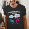 Right Acute Triangle Math Teacher Cool Geometry Men's V-Neck T-Shirt, funny gift Right Acute Triangle Math Teacher Cool Geometry Men's V-Neck T-Shirt, funny gift