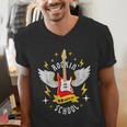 Rockin 50 Days Of School 50th Day Of School Teacher Student Men Women Girls Kids Men's V-Neck T-Shirt, funny gift Rockin 50 Days Of School 50th Day Of School Teacher Student Men Women Girls Kids Men's V-Neck T-Shirt, funny gift