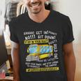 School Bus Driver Life Last Day Of School Teacher Kids Men's V-Neck T-Shirt, funny gift