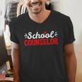 School Counselor Teacher Guidance Counseling For Men Women Kids Men's V-Neck T-Shirt, funny gift
