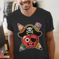School International Talk Like A Pirate Day Pirate Teacher Men's V-Neck T-Shirt, funny gift School International Talk Like A Pirate Day Pirate Teacher Men's V-Neck T-Shirt, funny gift