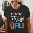 Science Of Reading I Love To Teach UFLI Teacher Literacy Men's V-Neck T-Shirt, Science Teacher Shirts, funny gift Science Of Reading I Love To Teach UFLI Teacher Literacy Men's V-Neck T-Shirt, Science Teacher Shirts, funny gift