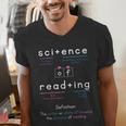 Science Of Reading Morphology Syllable Intervention Teacher Men's V-Neck T-Shirt, Science Teacher Shirts, funny gift