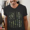 Science Teacher Camo American Flag Back To School Men's V-Neck T-Shirt, Science Teacher Shirts, funny gift Science Teacher Camo American Flag Back To School Men's V-Neck T-Shirt, Science Teacher Shirts, funny gift