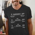 Science Teacher Engineering Temperature Scales Fahrenheit Vs Celsius Vs Kelvin Humorous -Adults - Small Short Sleeve Modern V-Neck Cotton Blend Machine Wash Men's V-Neck T-Shirt, Science Teacher Shirts, funny gift Science Teacher Engineering Temperature Scales Fahrenheit Vs Celsius Vs Kelvin Humorous -Adults - Small Short Sleeve Modern V-Neck Cotton Blend Machine Wash Men's V-Neck T-Shirt, Science Teacher Shirts, funny gift