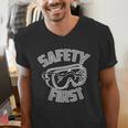 Science Teacher Shirt Safety First STEM STEAM Shirt Men's V-Neck T-Shirt, Science Teacher Shirts, funny gift Science Teacher Shirt Safety First STEM STEAM Shirt Men's V-Neck T-Shirt, Science Teacher Shirts, funny gift