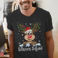 Science Teacher Squad Reindeer Christmas Teacher Xmas Lights For Men Women Men's V-Neck T-Shirt, Science Teacher Shirts, funny gift Science Teacher Squad Reindeer Christmas Teacher Xmas Lights For Men Women Men's V-Neck T-Shirt, Science Teacher Shirts, funny gift