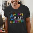 Science Teacher Teaching Future Scientists School Instructor Men's V-Neck T-Shirt, Science Teacher Shirts, Future Teacher Shirts, funny gift Science Teacher Teaching Future Scientists School Instructor Men's V-Neck T-Shirt, Science Teacher Shirts, Future Teacher Shirts, funny gift
