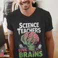 Science Teachers Love Brains Shirt Men Women Halloween Men's V-Neck T-Shirt, Science Teacher Shirts, funny gift Science Teachers Love Brains Shirt Men Women Halloween Men's V-Neck T-Shirt, Science Teacher Shirts, funny gift