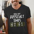 These Are Times Difficult Music Teacher Band Men Women Men's V-Neck T-Shirt, funny gift These Are Times Difficult Music Teacher Band Men Women Men's V-Neck T-Shirt, funny gift