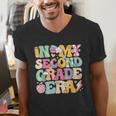 In My Second Grade Era Girl Back To School 2nd Grade Teacher Men's V-Neck T-Shirt, 2nd Grade Teacher Shirts, funny gift In My Second Grade Era Girl Back To School 2nd Grade Teacher Men's V-Neck T-Shirt, 2nd Grade Teacher Shirts, funny gift