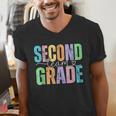 Second Grade Team Heart Teacher Student Back To School Girls Men's V-Neck T-Shirt, funny gift Second Grade Team Heart Teacher Student Back To School Girls Men's V-Neck T-Shirt, funny gift